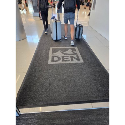 Outdoor or Indoor Logo Entry Mat - Brand Ambassador Logo Floor Mat - 10' X 12'