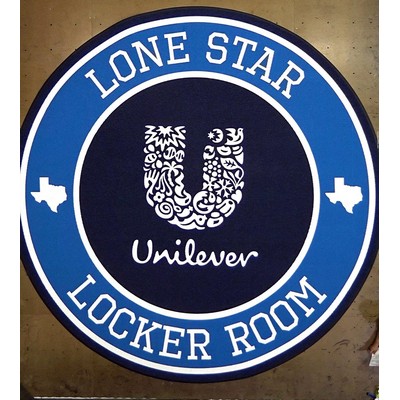 Outdoor or Indoor Logo Entry Mat - Brand Ambassador Logo Floor Mat - 10' X 10'